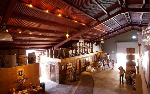 La Honda Winery Warehouse Interior