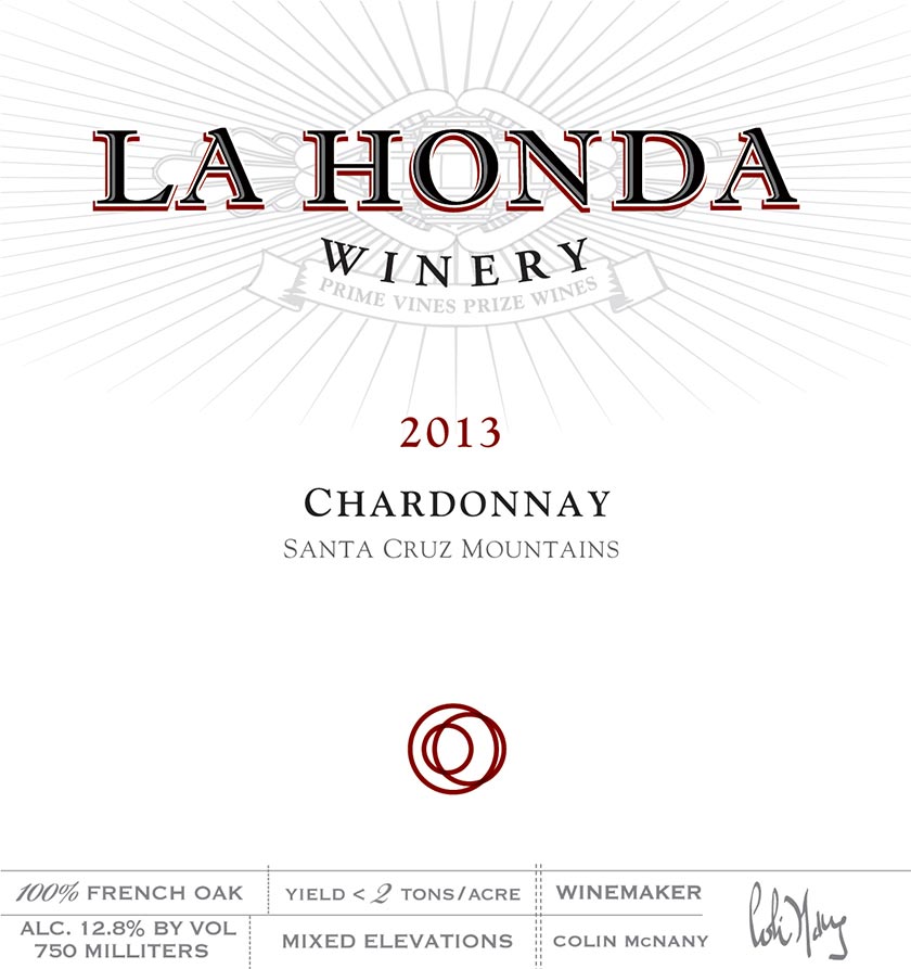 2013 Chardonnay Label