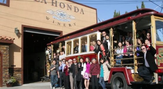 La Honda Winery And Trolley
