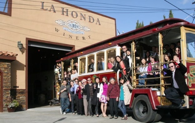 La Honda Winery And Trolley