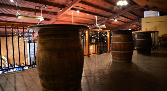 La Honda Winery Balcony Tasting Area