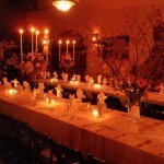 Set Tables With Candles