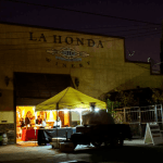 La Honda Winery Exterior At Night