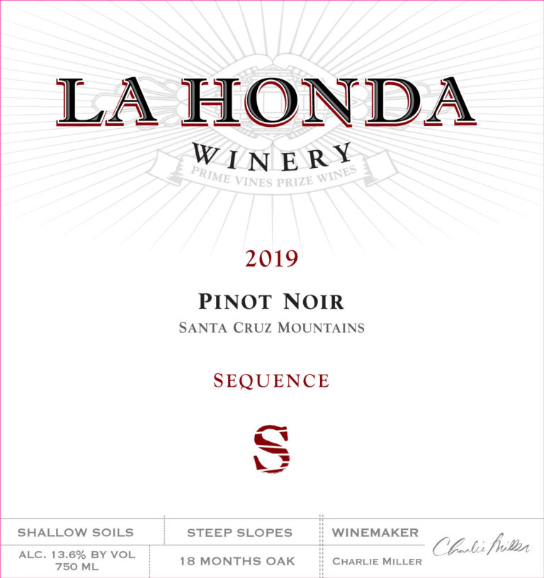 2019 Sequence Pinot Noir La Honda Winery