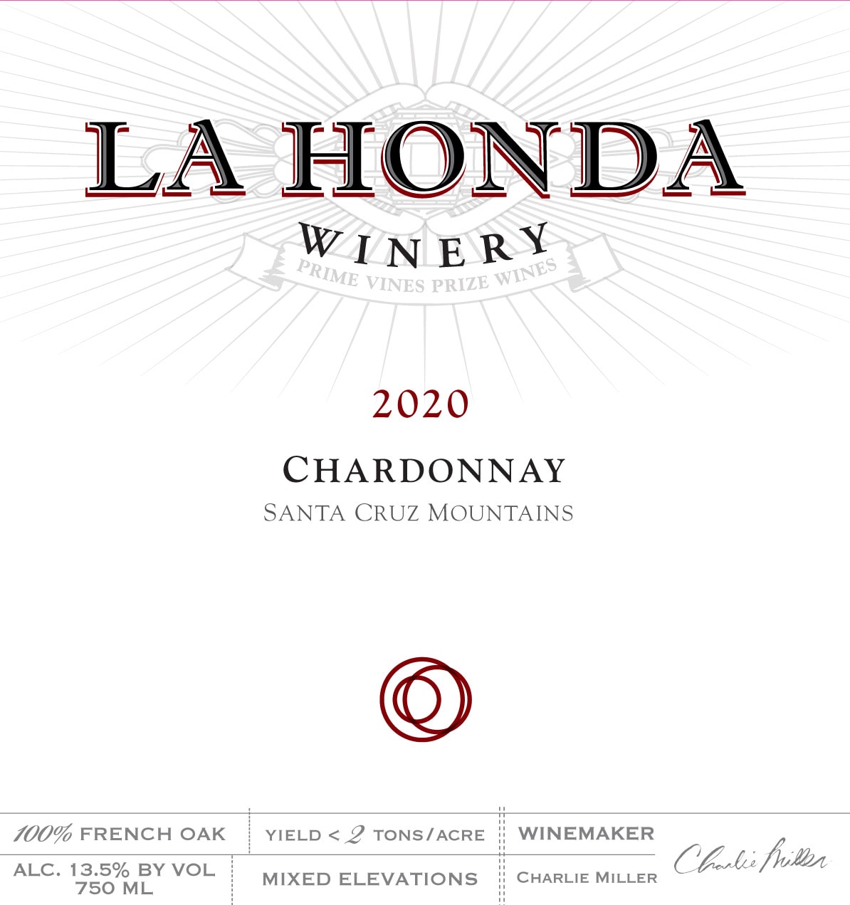 2020 Chardonnay Label